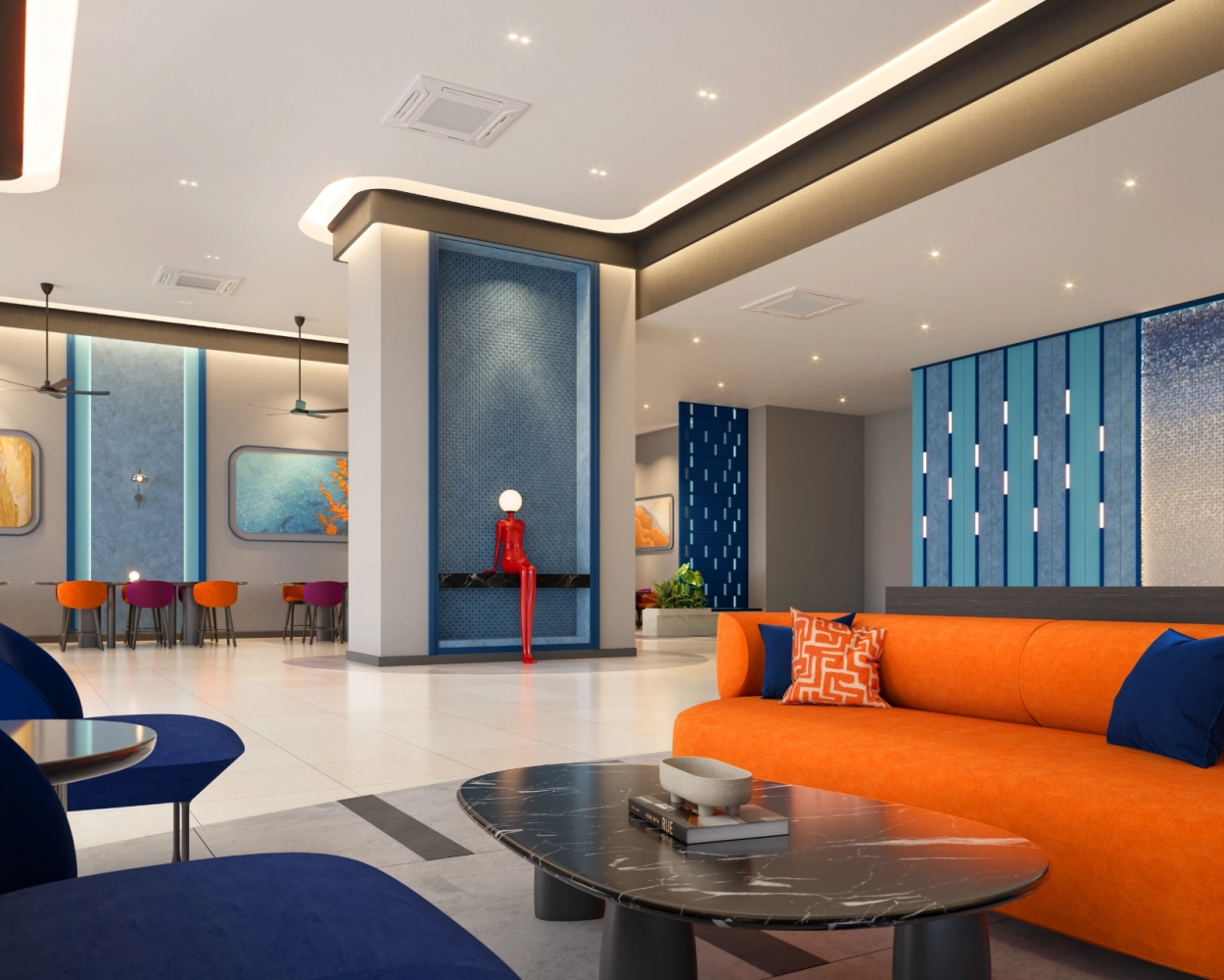 Artist impression of The Lighthauz lobby