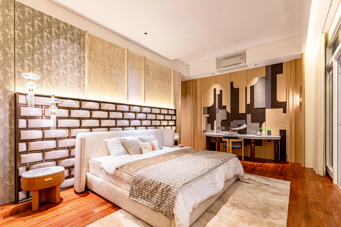 Cantonment Residence show unit master bedroom