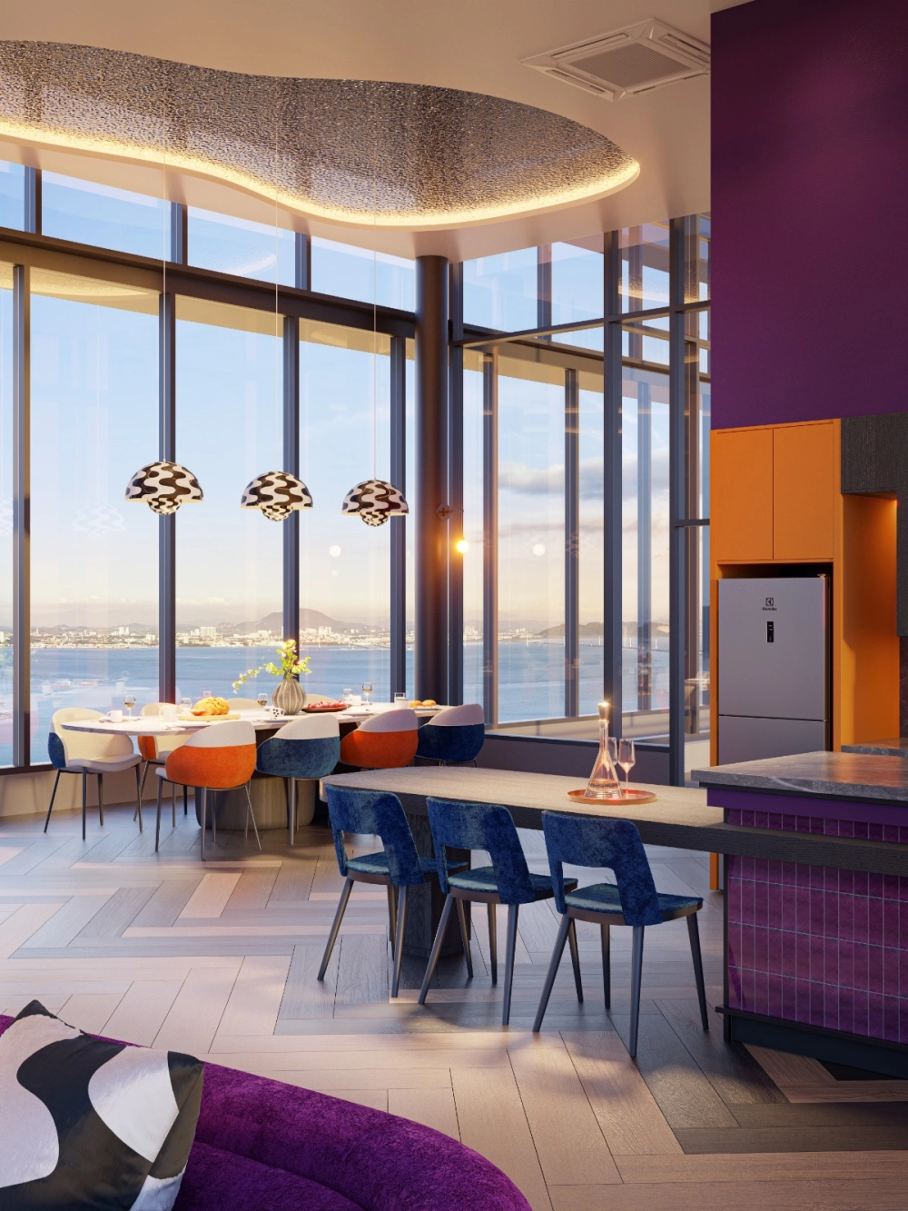 Artist impression of The Lighthauz sky lounge